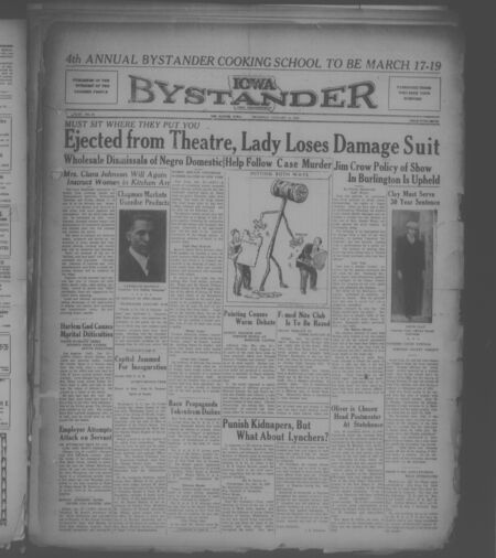 Iowa bystander. volume 43, number 32, January 21, 1937