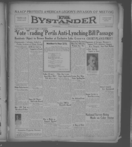 Iowa bystander. volume 43, number 46, May 06, 1937