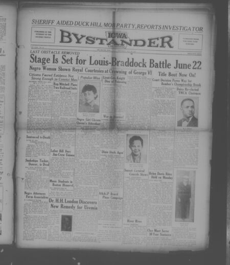 Iowa bystander. volume 43, number 48, May 20, 1937