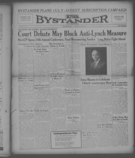 Iowa bystander. volume 44, number 3, July 01, 1937