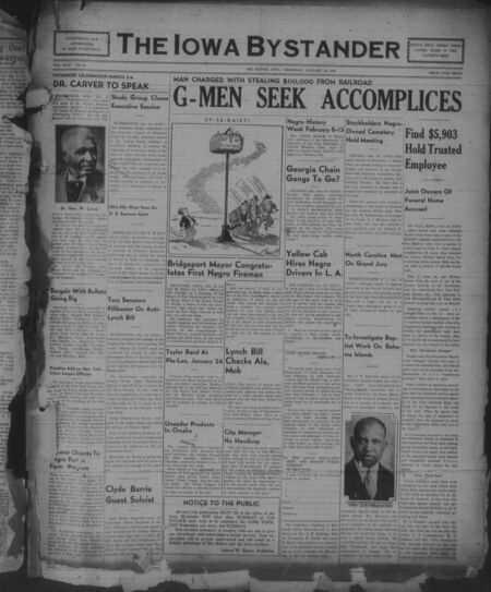 Iowa bystander. volume 44, number 31, January 20, 1938