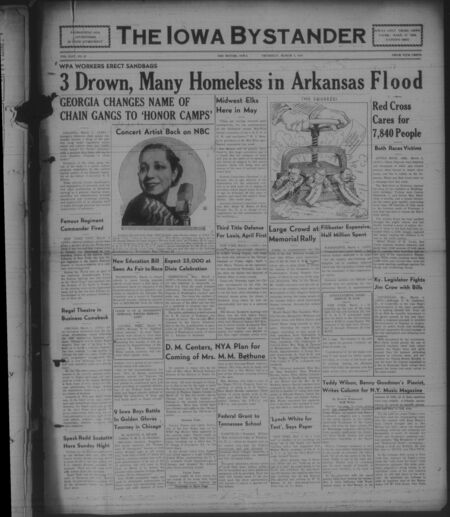 Iowa bystander. volume 44, number 37, March 03, 1938