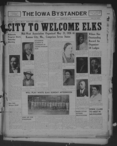 Iowa bystander. volume 44, number 49, May 26, 1938