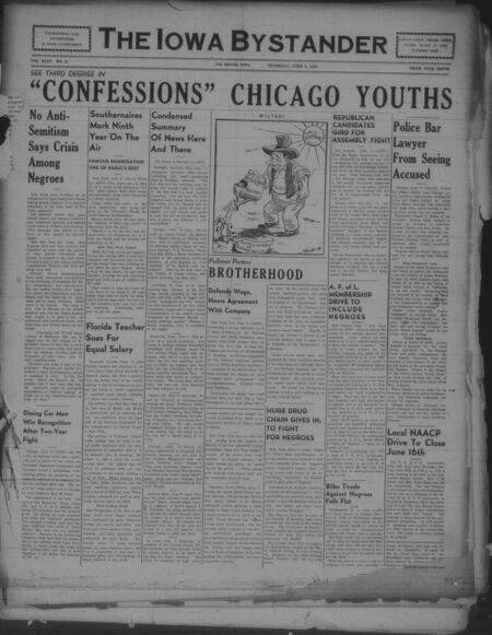Iowa bystander. volume 44, number 51, June 09, 1938