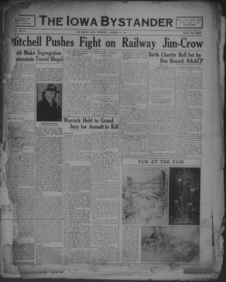 Iowa bystander. volume 45, number 25, January 19, 1939