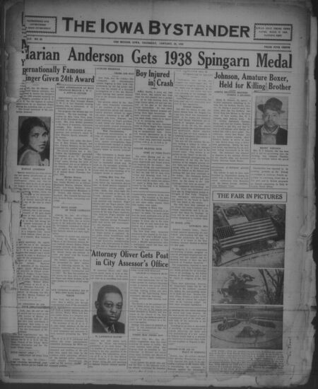 Iowa bystander. volume 45, number 26, January 26, 1939