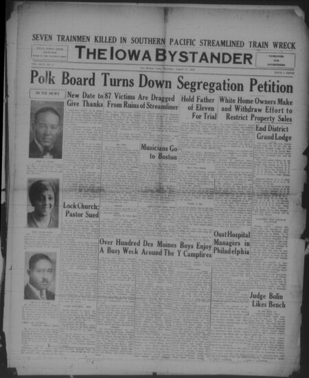 Iowa bystander. volume 46, number 08, August 17, 1939