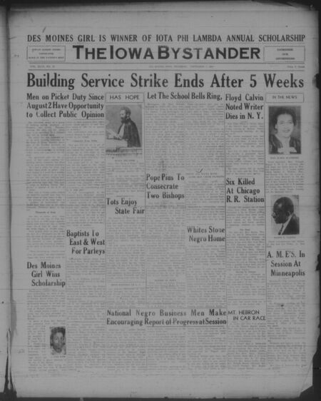 Iowa bystander. volume 46, number 11, September 07, 1939