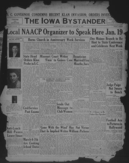Iowa bystander. volume 46, number 31, January 11, 1940