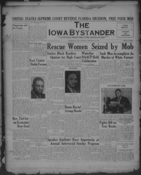 Iowa bystander. volume 46, number 36, February 15, 1940
