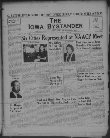 Iowa bystander. volume 46, number 45, May 02, 1940
