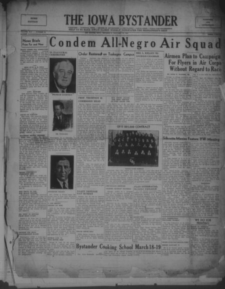 Iowa bystander. volume 45, number 31, January 23, 1941