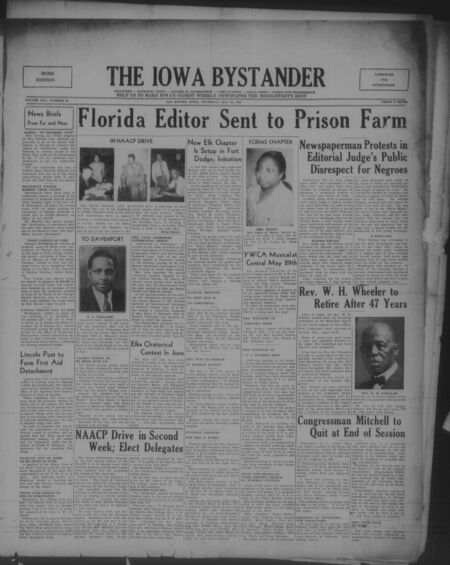 Iowa bystander. volume 45, number 48, May 22, 1941