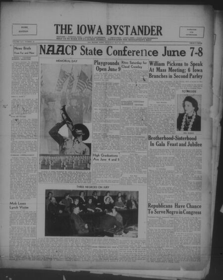 Iowa bystander. volume 45, number 49, May 29, 1941