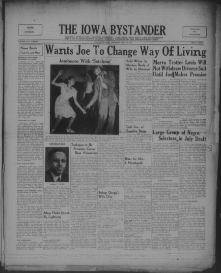 Iowa bystander. volume 46, number 3, July 10, 1941