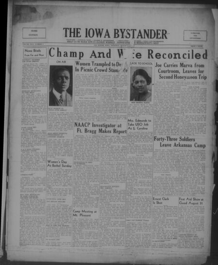 Iowa bystander. volume 46, number 9, August 21, 1941