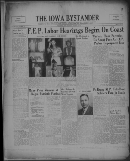 Iowa bystander. volume 46, number 18, October 23, 1941