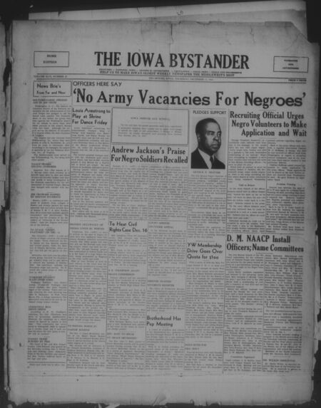Iowa bystander. volume 46, number 25, December 11, 1941