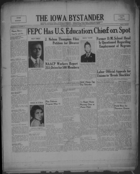 Iowa bystander. volume 46, number 44, April 23, 1942