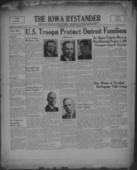 Iowa bystander. volume 46, number 45, April 30, 1942