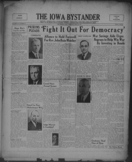 Iowa bystander. volume 46, number 49, May 28, 1942