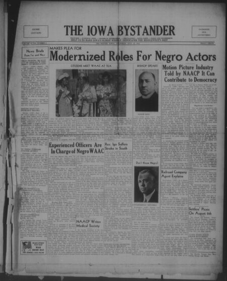 Iowa bystander. volume 47, number 6, July 30, 1942