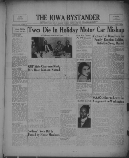 Iowa bystander. volume 47, number 12, September 10, 1942