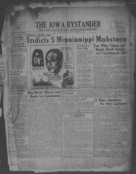 Iowa bystander. volume 48, number 30, January 14, 1943