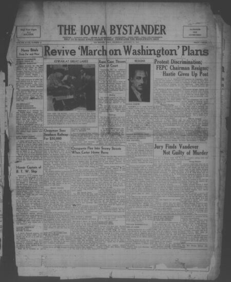 Iowa bystander. volume 48, number 31, January 21, 1943