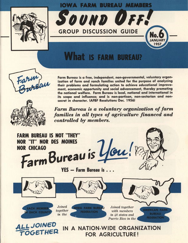 Group discussion guide on "What is Farm Bureau?"