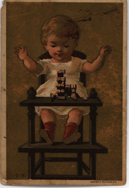 Illustrated advertisement for the new Buckeye table rake by Aultman, Miller and Company from Akron, Ohio.