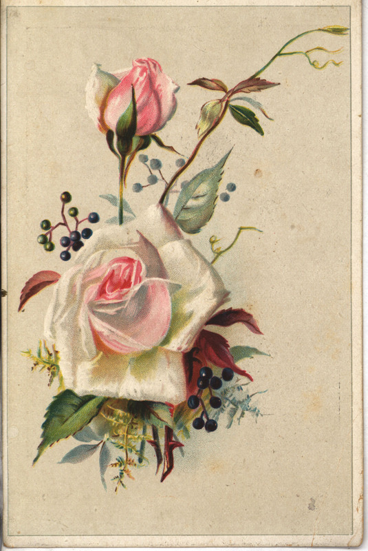 Illustrated advertisement card for the Imperial Plow product line offered by Bucher and Gibbs Plow Company.