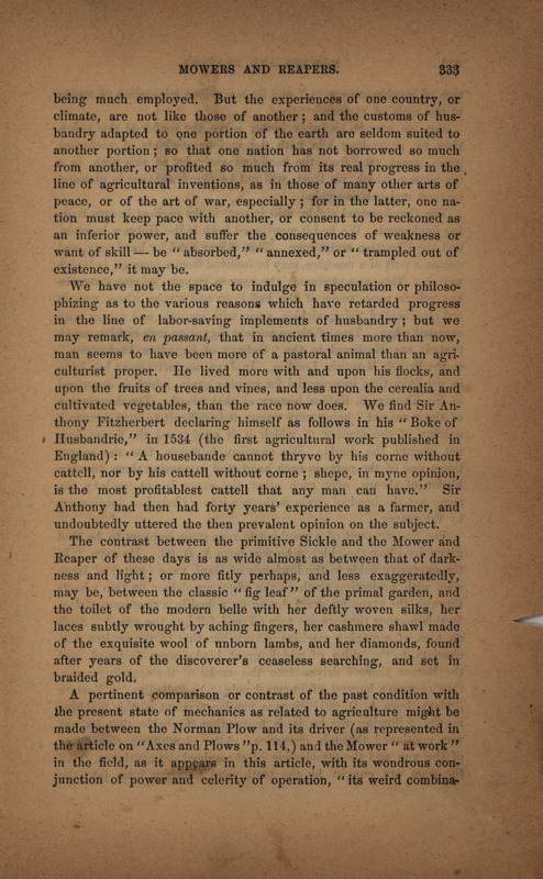 Pages from a catalog describing products offered by Clippers Mowers and Reapers Company.