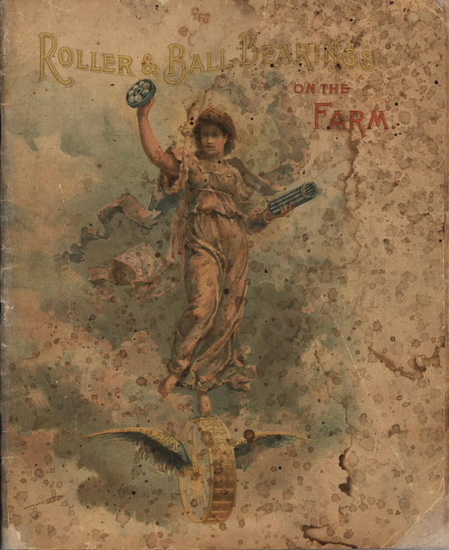 Illustrated catalog describing the roller and ball bearing products offered by WM. Deering and Company in 1896.