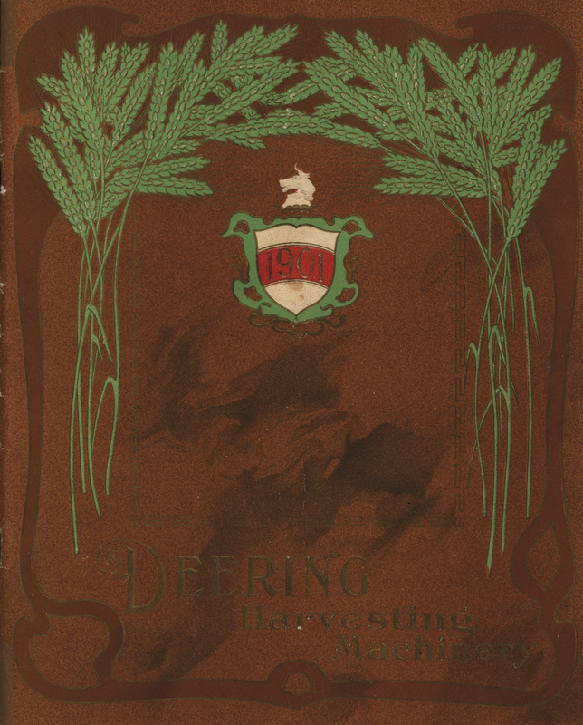 Illustrated catalog describing the products offered by Deering Harvester Company.