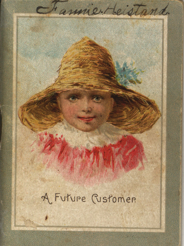 Illustrated advertisement pamphlet for William Deering and Company, including poetry about farmers praising Deering agricultural machines.