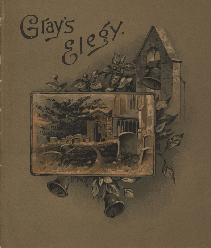 Illustrated advertisement for the Johnston Harvester Company including a poem entitled, "Gray's Elegy".