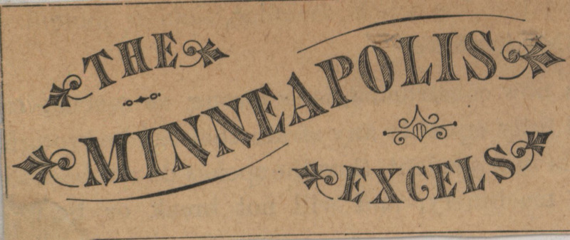 Illustrated catalog describing the agricultural implements offered by Minneapolis Harvester Works in 1883.
