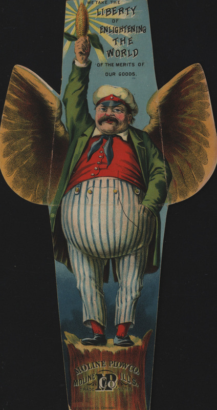 Moline Plow Company advertisement card