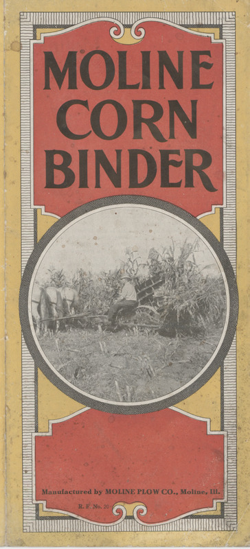 Moline Plow Company Corn Binder advertisement