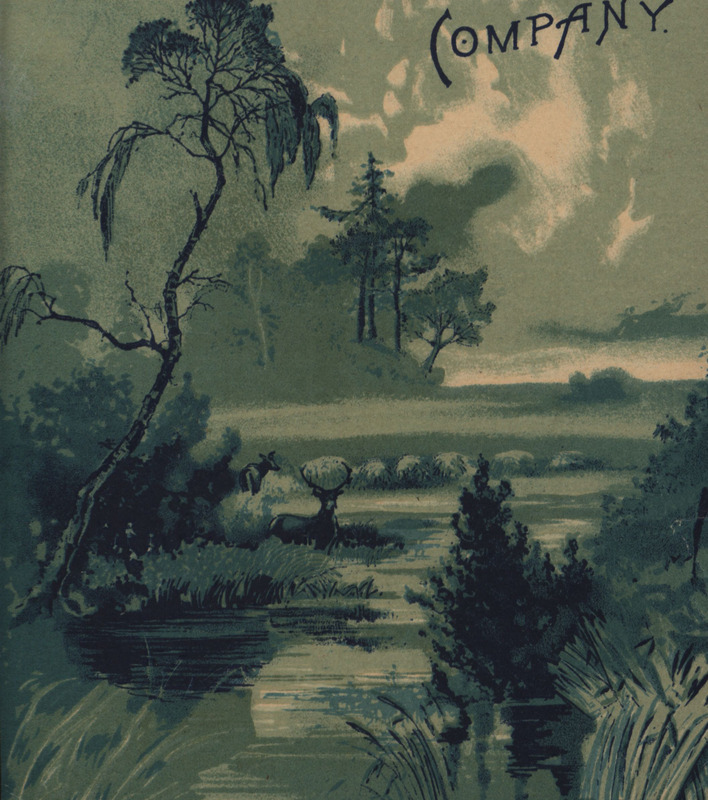 Illustrated card advertising new product the "Vibrator" offered by the Nichols and Shepard Company.