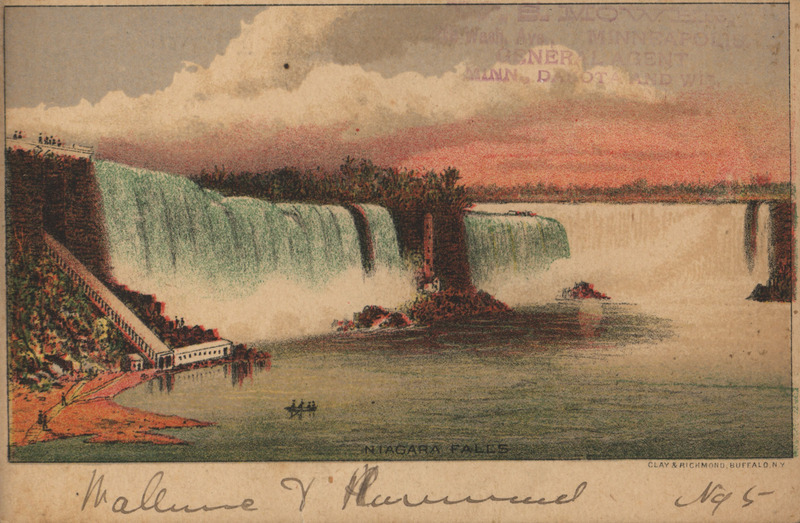 Illustrated advertisement card for the Dubuque Norwegian Plow offered by Norwegian Plow Company.