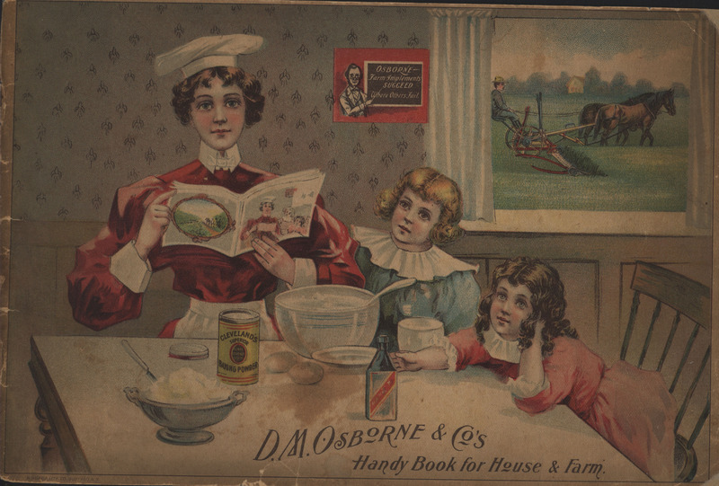 Illustrated catalog describing the farm implements offered by D. M. Osborne and Company.