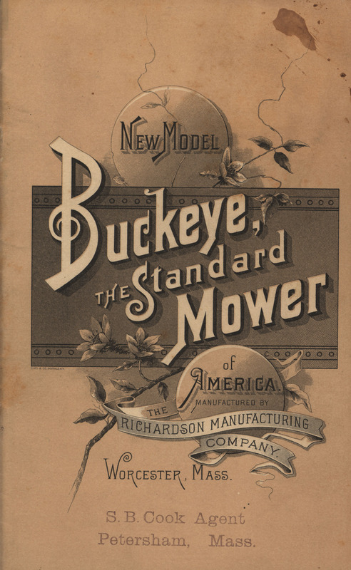 Illustrated catalog advertising the products made by the Richardson Manufacturing Company.
