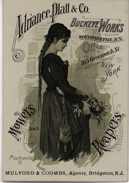 Advertisements for products offered by Adriance, Platt and Company.