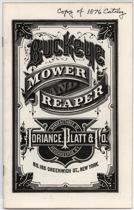 Catalog describing products offered by Adriance, Platt and Company with illustrations.