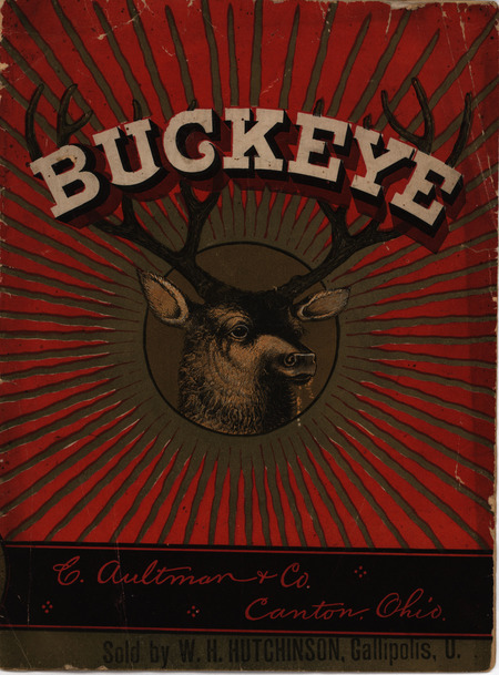 Catalog from the C. Aultman and Company describing their Buckeye product line, including illustrations.