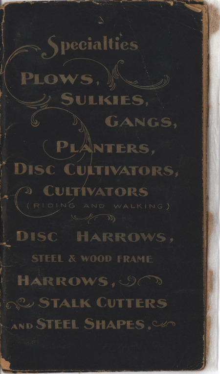 Catalog describing the plows, planters, harrows and cultivating implements offered by B. F. Avery and Sons in 1896, includes illustrations.
