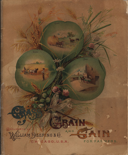Illustrated catalog for William Deering and Company, including an article on money management for farmers.