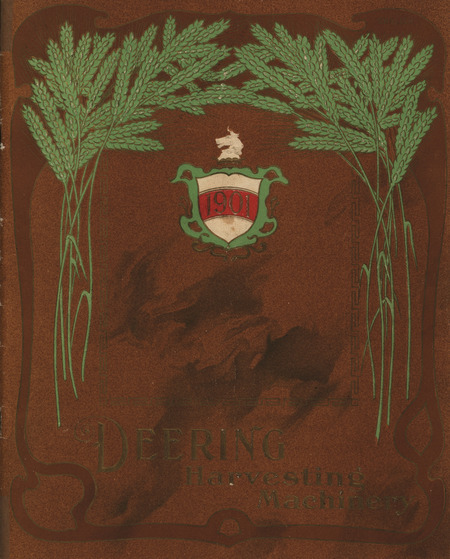 Illustrated catalog describing the products offered by Deering Harvester Company.